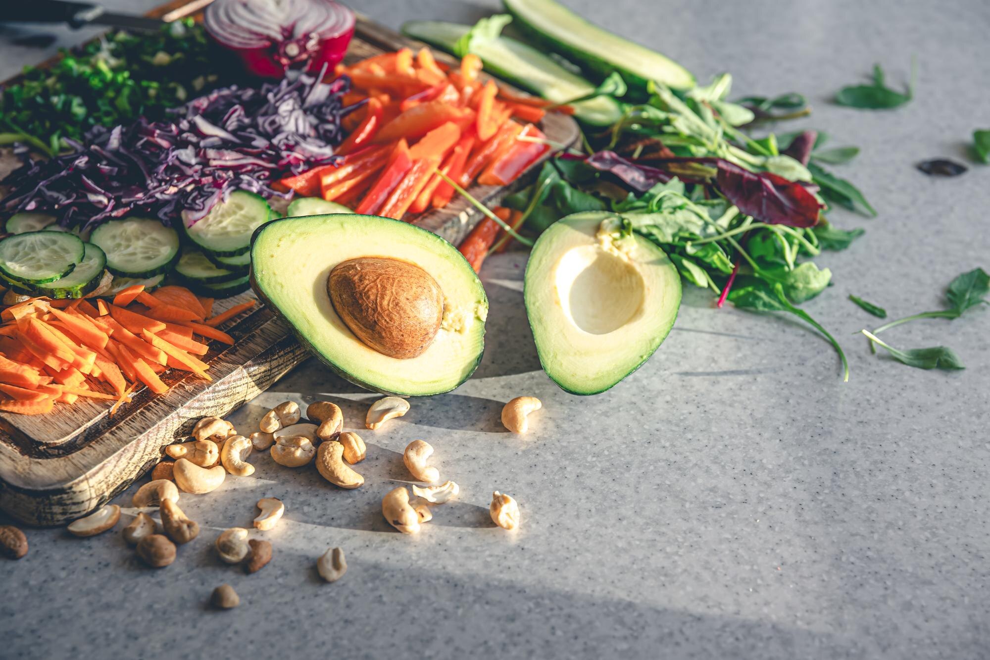 Dieta rica en nutrientes orgánicos